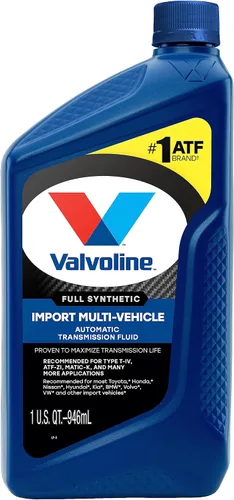Valvoline Import Multi-Vehicle ATF Líquido sintético de transmisión automática para varios vehículos 1 cuarto de galón