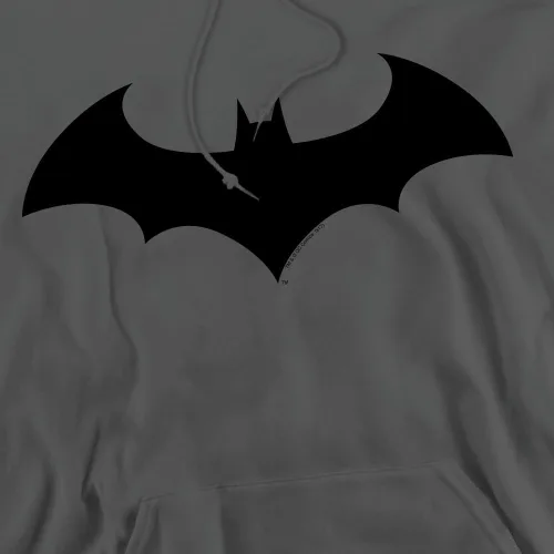 Miniatura 3 de Popfunk Sudadera clásica con capucha y logotipo de Batman Bat Hush