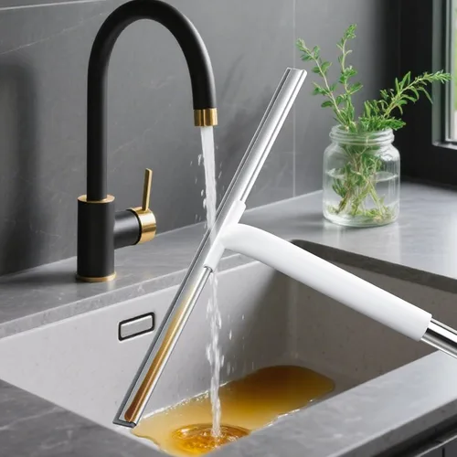 Miniatura 7 de Escurridor de Goma para Pisos de Superficie Lisa de Concreto, Piso de Azulejos, Escurridor de Piso Resistente para Garaje y Ducha para Remover Agua