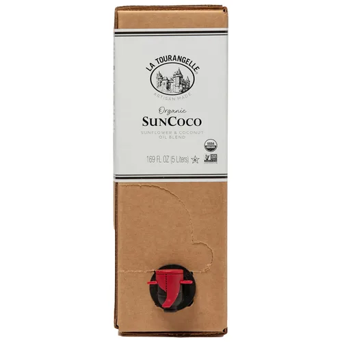 Miniatura 16 de La Tourangelle, aceite de coco orgánico, mezcla única de aceite de girasol orgánico alto en oleico y aceite de coco refinado orgánico, para cocinar