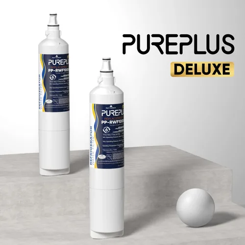 Miniatura 8 de PUREPLUS 5231JA2006A NSF/ANSI 401, 53, 42 y NSF P473 Filtro de agua para refrigerador de repuesto certificado para LG LT600P kenmore 469990, 9990