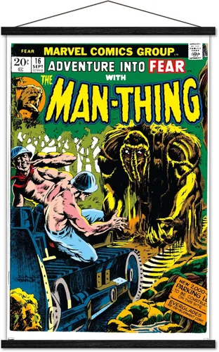 Miniatura 6 de Trends International Marvel Comics: Man-Thing #16 - Póster de pared, 34 pulgadas de largo x 22.4 W, versión premium sin marco