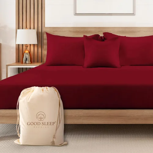 Miniatura 26 de Good Sleep Bedding Sábana Bajera Ajustable Tamaño King Solamente – Sábana bajera suave y transpirable tamaño King de 1000 hilos tamaño King