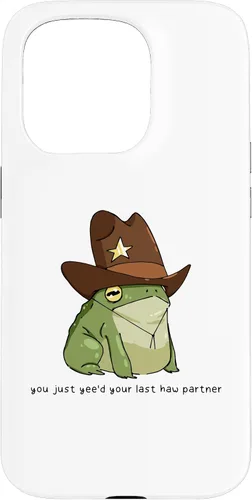 Miniatura 14 de Funny You Just Yee'd Your Last Haw Partner Cowboy Frog Meme - Funda para iPhone 17