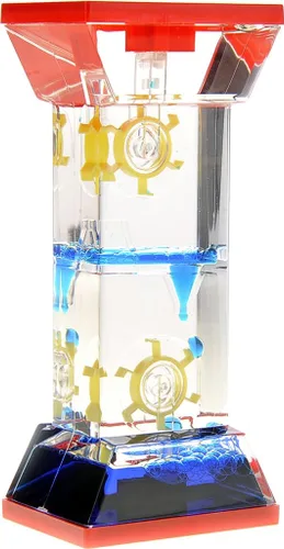 PowerTRC Liquid Motion Bubbler - Juguete sensorial antiestrés para mesas de escritorio, juguete calmante y relajante para TDAH, ansiedad y autismo