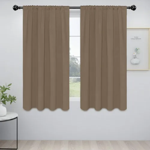 Miniatura 55 de Easy-Going - Cortinas opacas con bolsillo para varilla para el dormitorio, cortinas para ventanas que oscurecen la habitación o la sala de estar