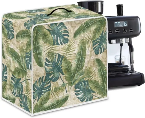 Miniatura 48 de DISNIMO Cubierta antipolvo para cafetera de mariposa azul, fundas para máquina de hacer café de cocina con mango superior, cubierta