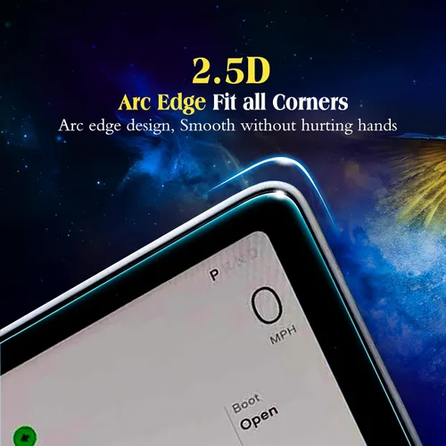 Miniatura 3 de Para 2025 GLS 350 Protector de pantalla Pantalla táctil 2020-2025 2024 Mercedes Benz GLE 450 580 Pantalla Navegación Película protectora de vidrio