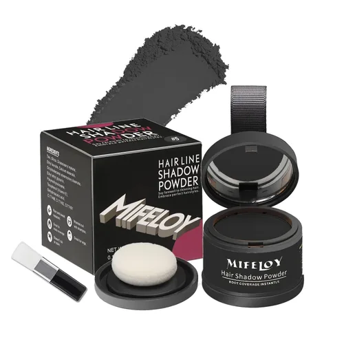 Miniatura 8 de Polvo de retoque de raíz, cobertura de cabello gris al instante, sombra de cobertura de raíces de color para mujeres para adelgazar la línea