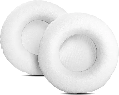Almohadillas de espuma de repuesto compatibles con Sony MDRZX110NC MDR ZX110NC Auriculares con cancelación de ruido (blanco)