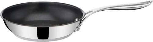Miniatura 3 de T-Fal Jamie Oliver Sartenes de acero inoxidable con revestimiento antiadherente de 9.5 y 11 pulgadas, compatibles con inducción, aptas para horno