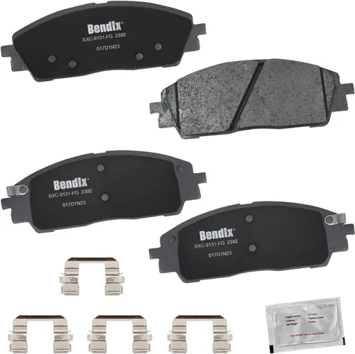 Miniatura 161 de Pastillas de freno delanteras cerámicas Bendix Priority1 CFC2302 para Hyundai Elantra 2021, Sonata 2022-2020, Kia K5 2023-2021