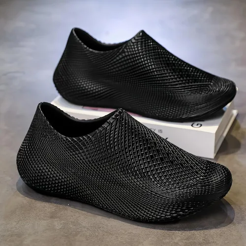 Miniatura 3 de Zapatos de chef de trabajo antideslizantes unisex para exteriores, soporte de arco para trabajo, puntera cerrada, zuecos de cocina, sandalias
