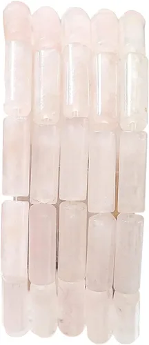 Miniatura 15 de BEADIA Cuentas de tubo de amazonita natural de 0.512 x 0.157 in, 30 cuentas cilíndricas sueltas de semi piedras preciosas para diseño de joyería