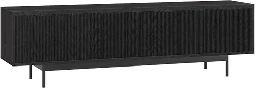 Miniatura 13 de Henn&Hart Whitman, soporte rectangular para TV de 70 pulgadas, color blanco aliso