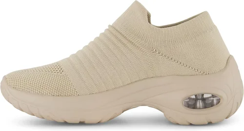 Miniatura 2 de CUSHIONAIRE Breeze - Tenis de punto elástico para mujer espuma viscoelástica y tecnología LiteSole NegroBl 1