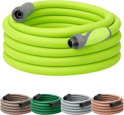 Miniatura 44 de Flexzilla - Manguera de jardín de uso general de 5/8 pulgadas x 15 pies, manguera de agua ligera para todo tipo de clima, resistente y flexible