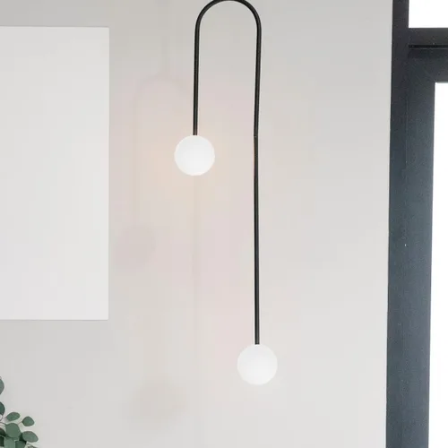 Miniatura 4 de Kichvoe - Pantalla de repuesto de globo de 3.1 pulgadas, pantalla de lámpara acrílica blanca para lámparas de pared y poste, compatible con enchufe