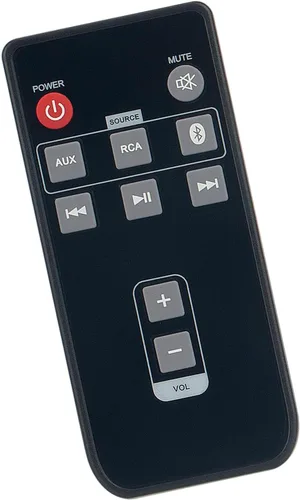 Miniatura 5 de Nuevo reemplazo de control remoto apto para Insignia NS-HBTSS116RC HBTSS116 Powered estantería altavoz sistema de cine en casa