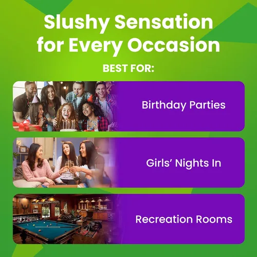 Miniatura 5 de Margarita Girl Máquina de bebidas congeladas congeladas de un solo tazón, modelo versátil de alta capacidad con un tazón de 1.6 galones, hace 25