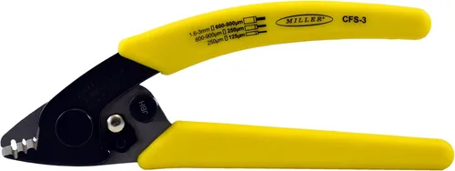 Miniatura 6 de Miller Serie CFS-3 Herramienta pelacables de tres agujeros para técnicos de trabajo, electricistas e instaladores, herramienta segura de empalme