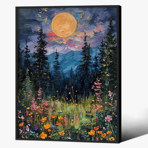 Miniatura 25 de Pósteres de lienzo de libro de Academia oscura, arte de pared floral botánico Moody botánico, pintura al óleo estética victoriana antigua