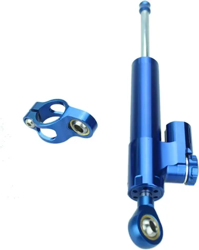 Miniatura 16 de Amortiguador de dirección universal ajustable para motocicleta, compatible con GSXR 600 750 GSR750(K4) 2001-2005, GSXR600 2006-2010, GSXR1000