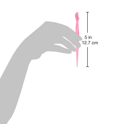 Miniatura 8 de About Face Navaja Facial y Moldeador de Cejas (3 Unidades) - Elimina la pelusa de melocotón de mejillas, barbilla o frente y moldea delicadamente