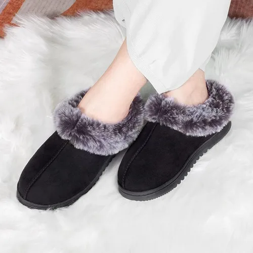 Miniatura 7 de UBXRIN - Zapatos de espuma viscoelástica para mujer cómodos de piel sintética suela de goma antideslizante