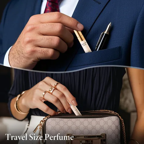 Miniatura 5 de PUREAMOR Perfumes de Feromonas para Mujeres, Set de Perfume Duradero de 4 Piezas, Vainilla Ámbar, Ámbar Azafrán, Cítrico Amaderado, Sándalo