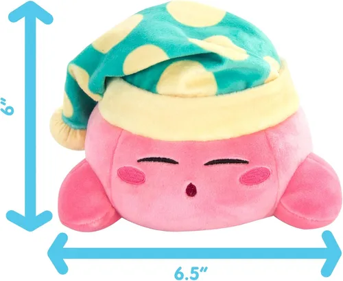 Miniatura 4 de Club Mocchi Mocchi - Peluche Kirby - Peluche de Kirby durmiendo - Juguetes esponjosos - Animales de peluche coleccionables y lindos - Regalos