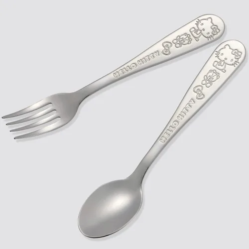 Miniatura 7 de Skater FS1C-A Sanrio Stainless Steel Fork for Adults Engraved Hello Kitty