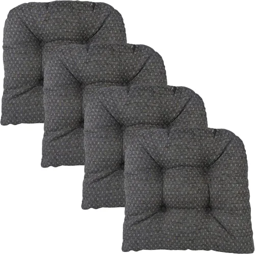 Miniatura 98 de Klear Vu Gripper Overstuffed - Cojines universales antideslizantes para silla de comedor para decoración de cocina o uso de oficina, almohadilla