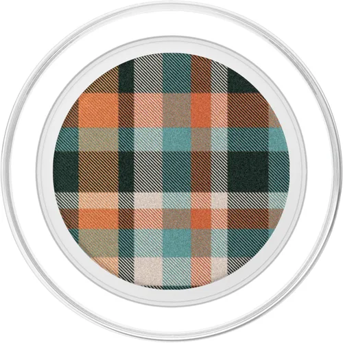 Miniatura 2 de Tema de cuadros de otoño PopSockets MagSafe PopGrip con tema de calabaza de otoño para iPhone