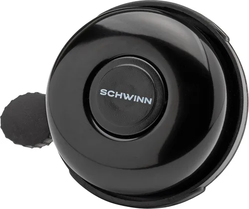 Miniatura 2 de Timbre de Bicicleta Clásico Negro de Schwinn, Accesorios para Bicicleta, Bicicletas para Niños y Adultos, Fácil Instalación, Sonido Fuerte y Nítido