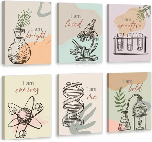 Miniatura 35 de CHDITB Decoración de aula de libros de lectura, citas inspiradoras, impresión artística de pared para niños, 12 x 16 pulgadas, libros motivacionales