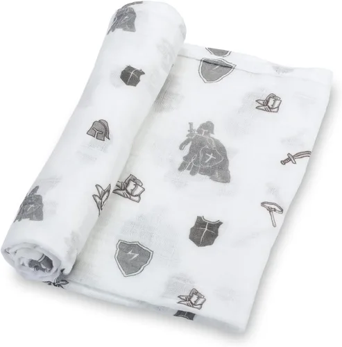 Miniatura 10 de LollyBanks Manta de bebé para niños y niñas, mantas de arrullo de muselina de algodón 100% para recién nacidos, 47 x 47 pulgadas, manta de recepción