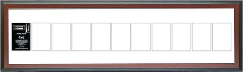 Miniatura 81 de Marcos Creative Letter Art para fotografías en forma de collage abierto de 4 x 6 con vidrio reforzado y marco de madera de 1 1/2, fotografía 5