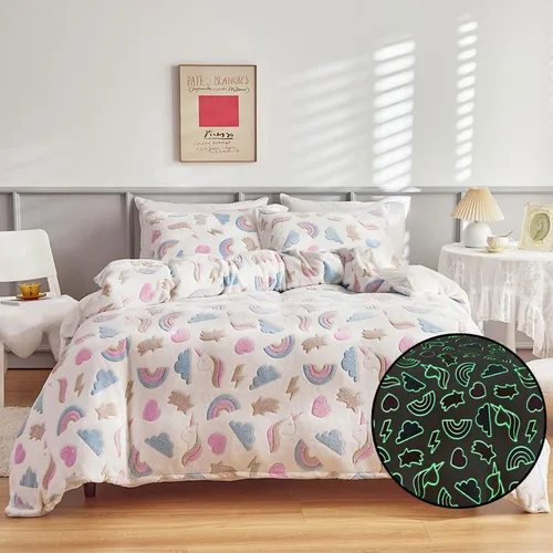 Miniatura 10 de Funda de edredón con estampado de mando de videojuegos para niños, tamaño individual (sin edredón), juego de ropa de cama Play Gamer para niños