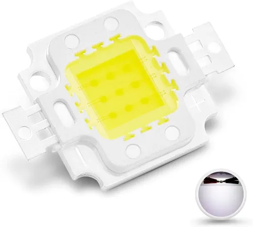 Miniatura 15 de CHANZON Foco LED de alta potencia de 10W con chip infrarrojo (IR 850nm / Entrada 900mA / DC 5V - 6V / 10 vatios) SMD COB Diodo emisor de luz para O)