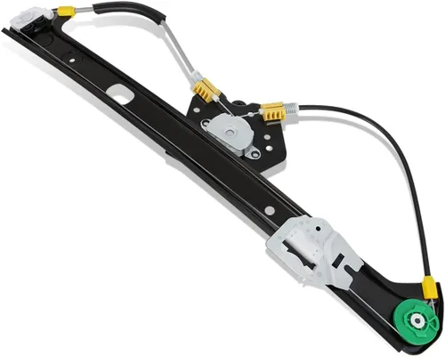 Miniatura 8 de DNA MOTORING OEM-WR-0031 Conjunto de motor y regulador de elevalunas eléctrico delantero izquierdo del lado del conductor compatible con 00-06 BMW