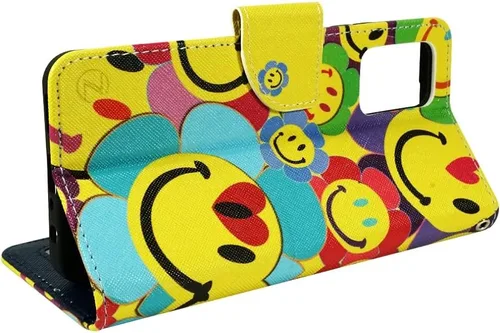 Miniatura 3 de Zase Funda protectora para Nokia G310 5G (2023), diseño lindo de piel sintética de alta calidad, cierre magnético con función atril, ranura