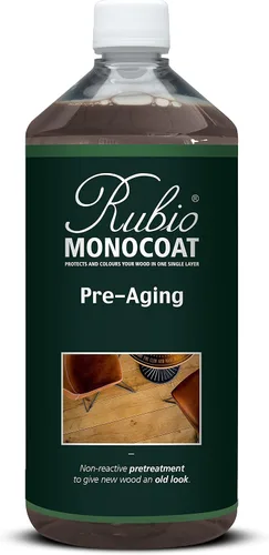 Rubio Monocoat Pre-tratamiento de madera preenvejecimiento, 200 pies cuadrados – Auténtico 1 | Tinte para madera a base de agua no reactivo |