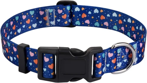 Miniatura 37 de Collar para Perros para Perros Pequeños y Gatos, Collar Suave y Cómodo para Mascotas para Perros Pequeños, Medianos y Grandes, Patrón Geométrico