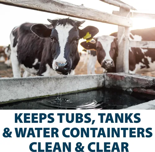 Miniatura 8 de Airmax Depósito de Defensa para Ganado, Limpiador de Canales de Agua para Ganado, Limpia Tanques de Agua Potable para Caballos, Vacas, Cabras