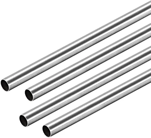 Miniatura 9 de uxcell Tubo redondo de acero inoxidable 304 0.079 in OD 0.012 in espesor de pared 9.843 in longitud tubo recto sin costura 4 piezas