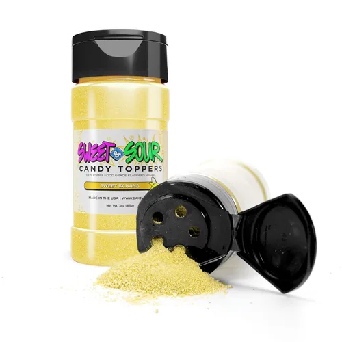 Miniatura 9 de Bakell - Clásico topper de caramelo agridulce (85g 1x frasco agitador) para frutas, alimentos y postres