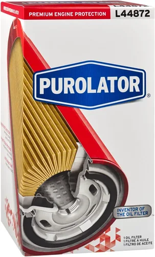 Miniatura 7 de Purolator L44872 Filtro de aceite giratorio con protección de motor prémium Compatible With Ford F-250 Super Duty, Compatible With Ford F-350