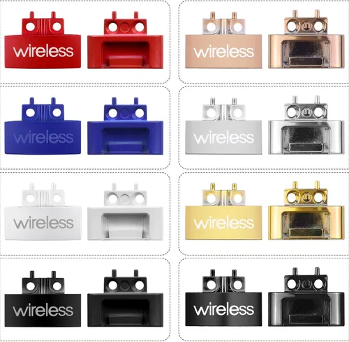 Miniatura 3 de Kit de piezas de reparación de conector de diadema de bisagra de metal compatible con auriculares inalámbricos Solo3 Solo 3.0 Solo 2.0 (blanco)