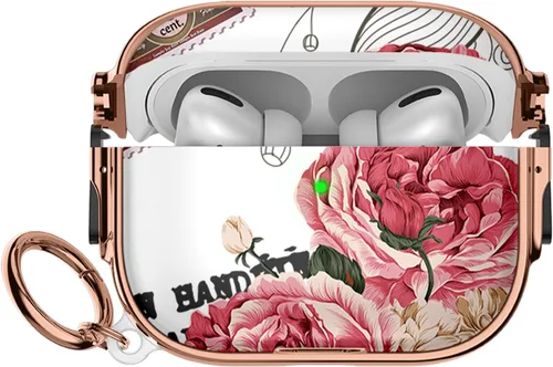 Miniatura 70 de Maxjoy para Funda Linda de AirPods 2 (2019) con Bloqueo de Seguridad, Compatible con Funda de AirPod de 2ª Generación de Mármol para Mujeres